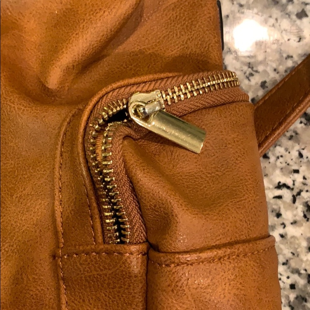 CAMEL “DRAWSTRING” BACKPACK - Picture 3 of 7